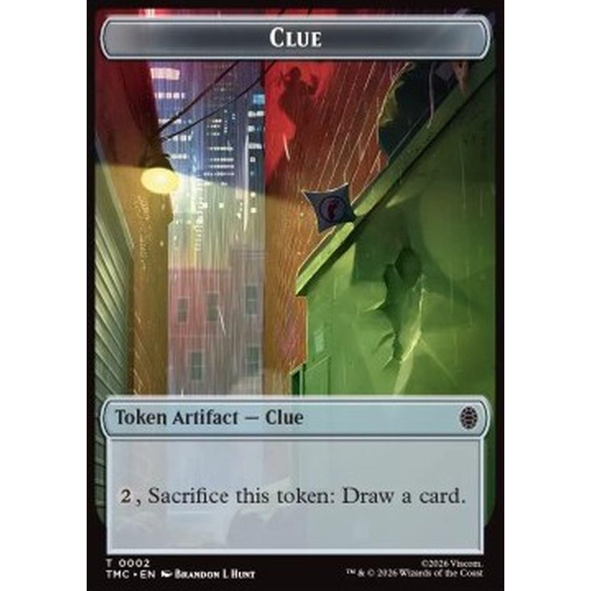 Clue Token // Rat Token (B 1/1) - Clue Token // Rat Token (B 1/1) - [TTMT][NM]