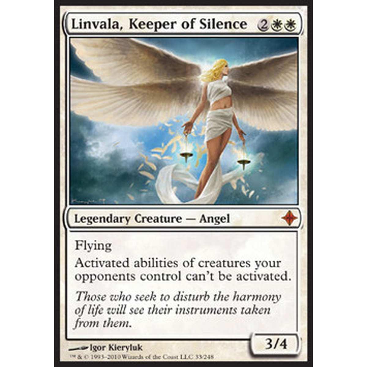 Linvala, Keeper of Silence - Linvala, Keeper of Silence - [ROE][GD]