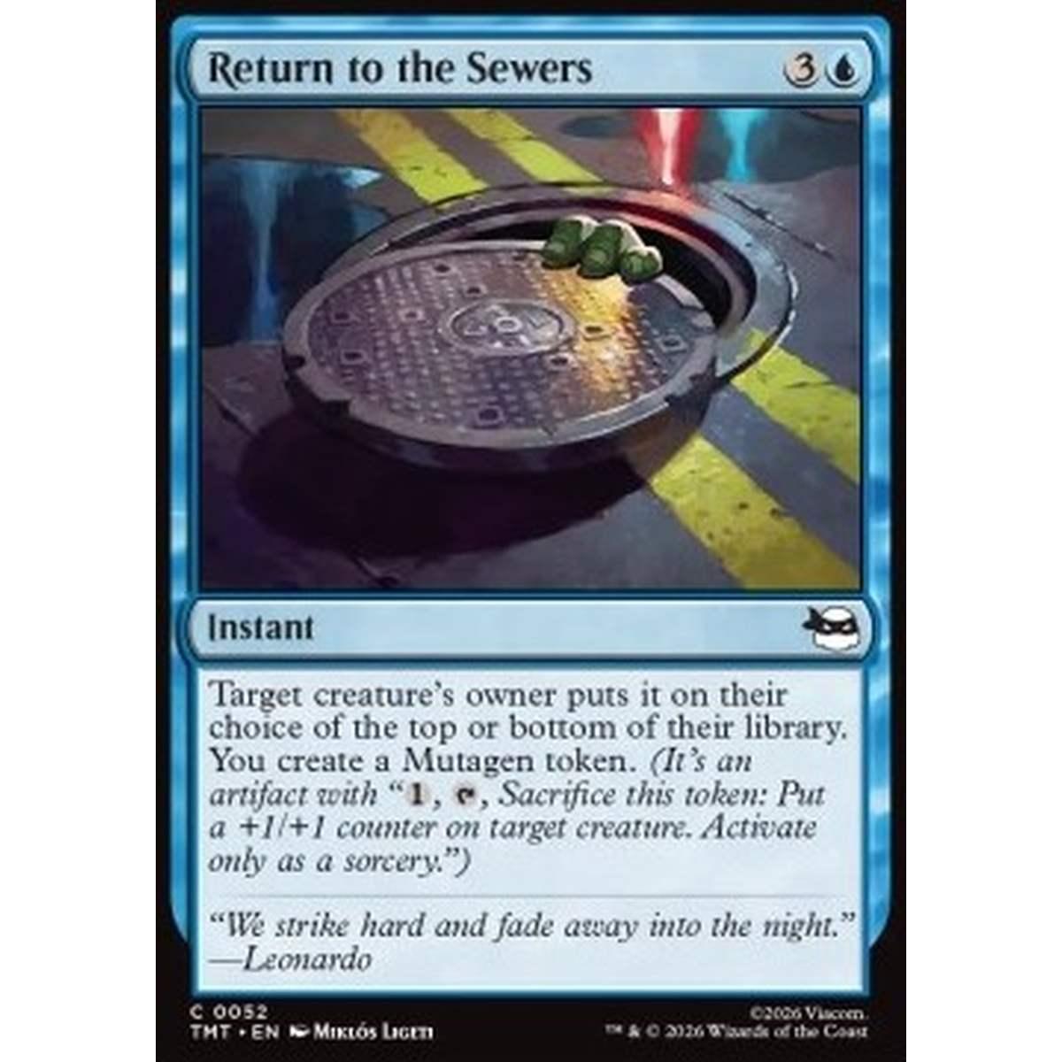 Return to the Sewers - Return to the Sewers - [TMT][NM]