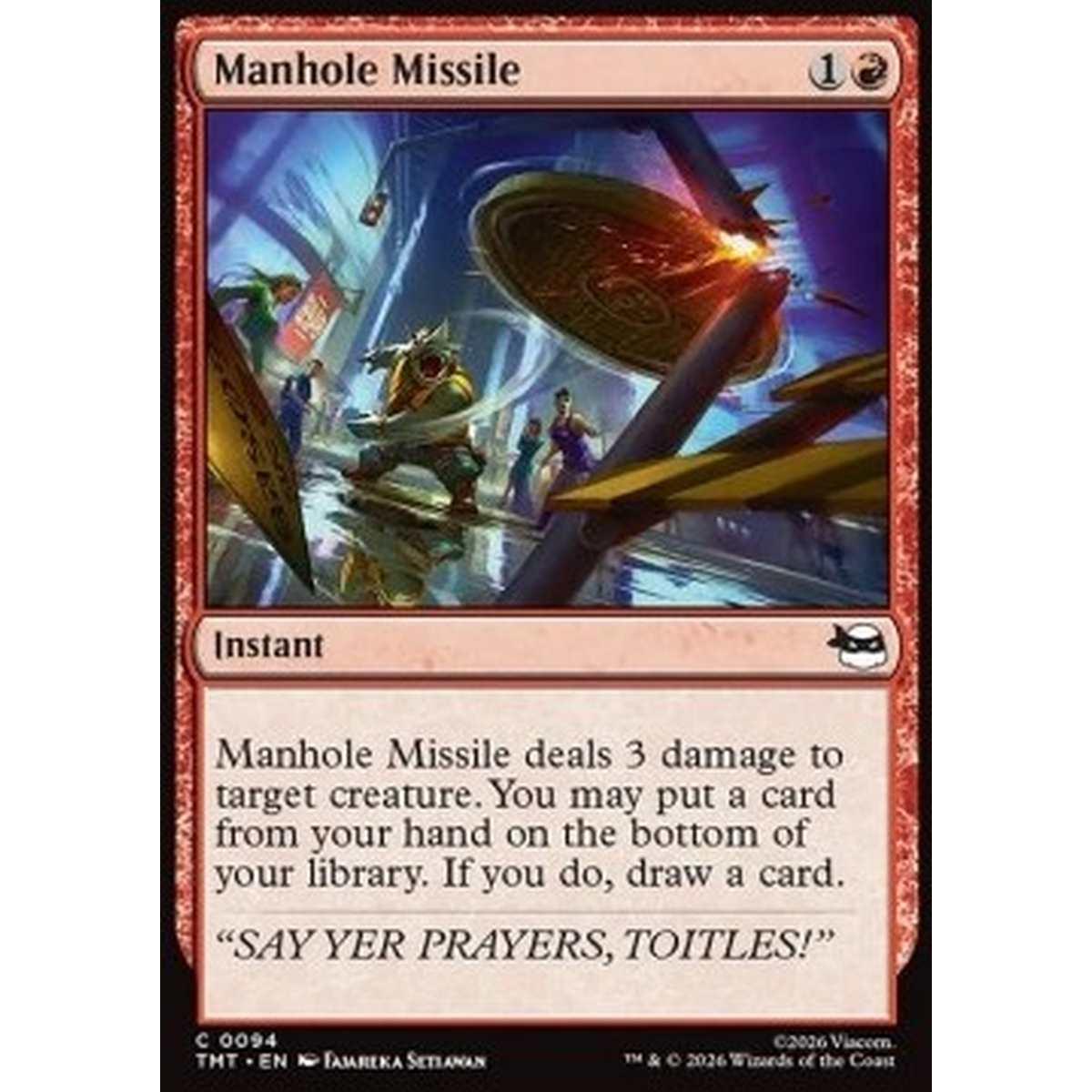 Manhole Missile - Manhole Missile - [TMT][NM]