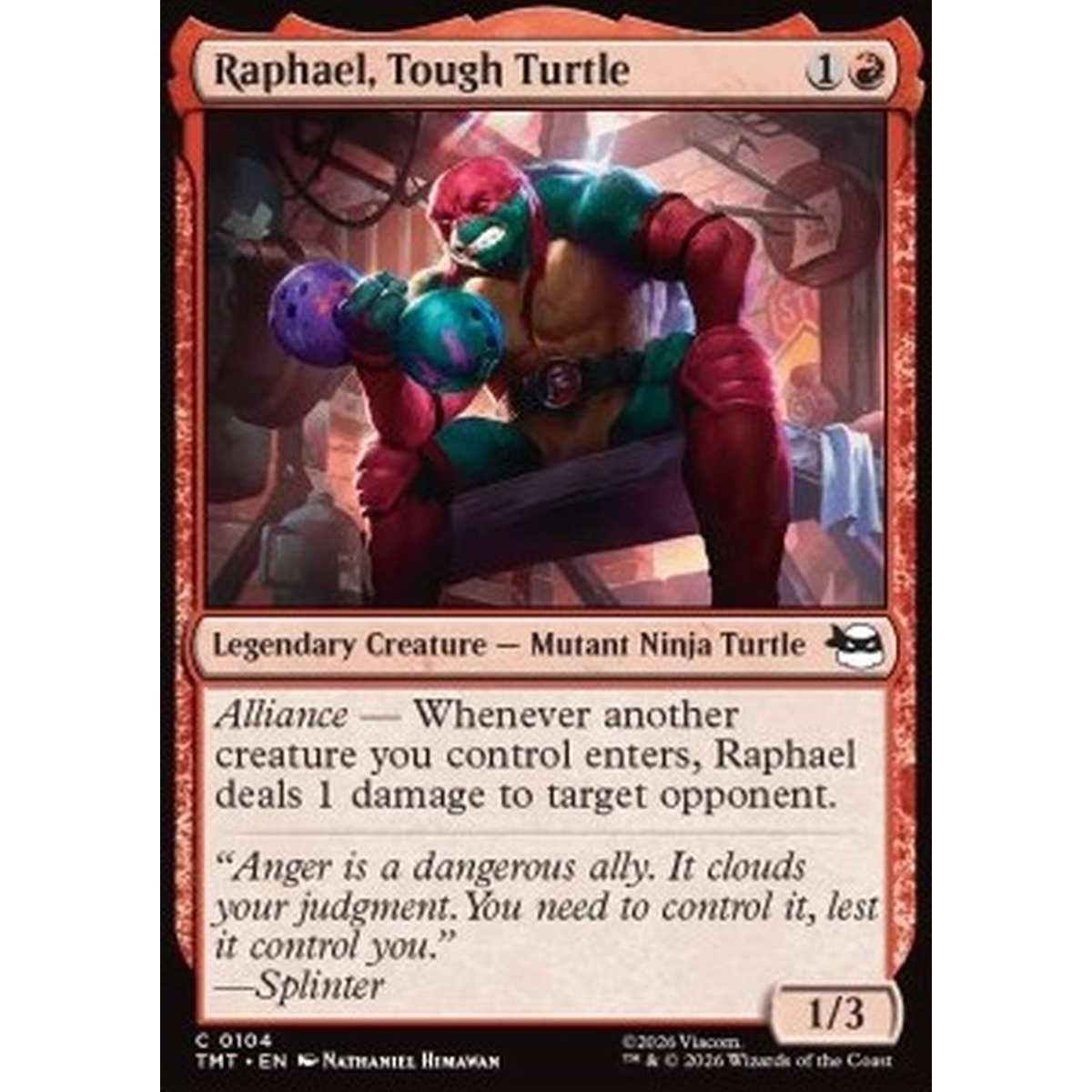 Raphael, Tough Turtle - Raphael, Tough Turtle - [TMT][NM]