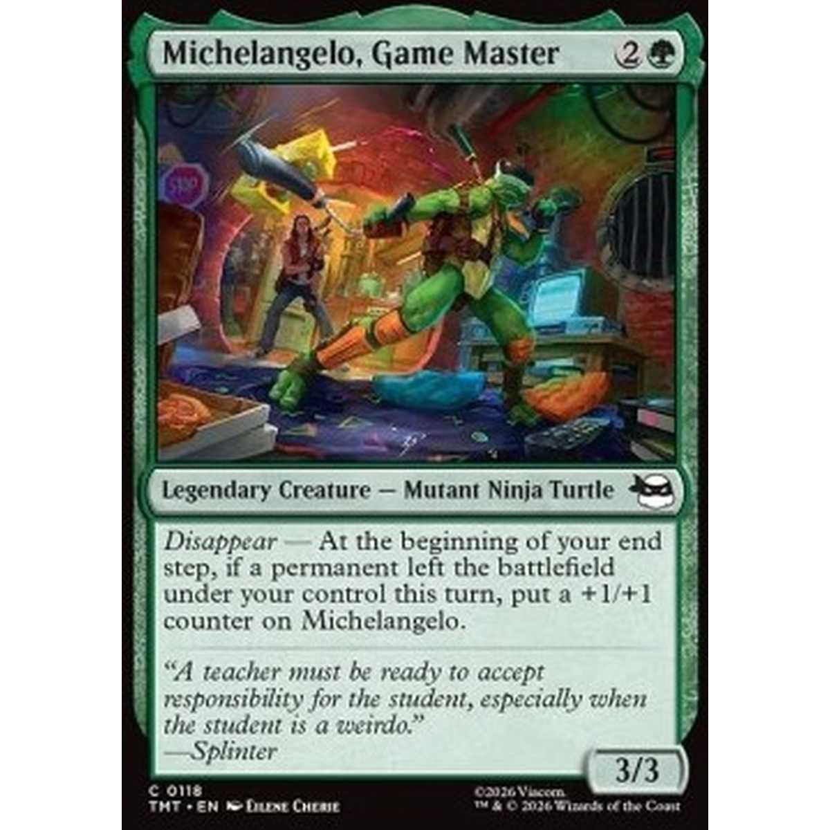 Michelangelo, Game Master - Michelangelo, Game Master - [TMT][NM]