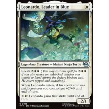 Leonardo, Leader in Blue - Leonardo, Leader in Blue - [TMT][NM]