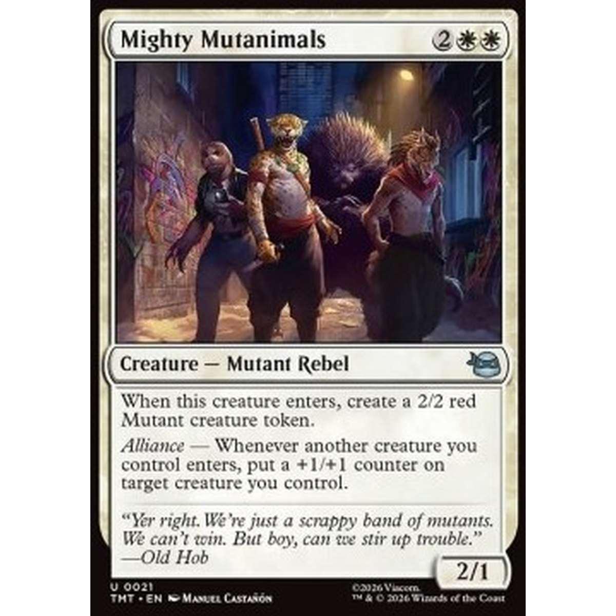 Mighty Mutanimals - Mighty Mutanimals - [TMT][NM]
