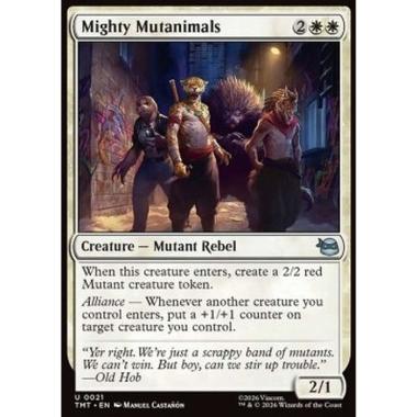 Mighty Mutanimals - Mighty Mutanimals - [TMT][NM]