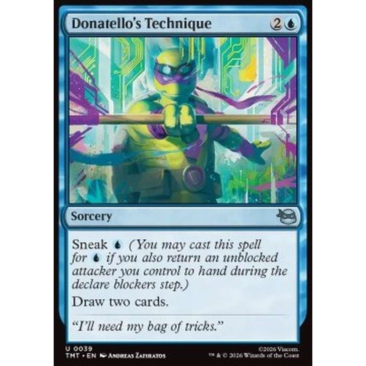 Donatello's Technique - Donatello's Technique - [TMT][NM]