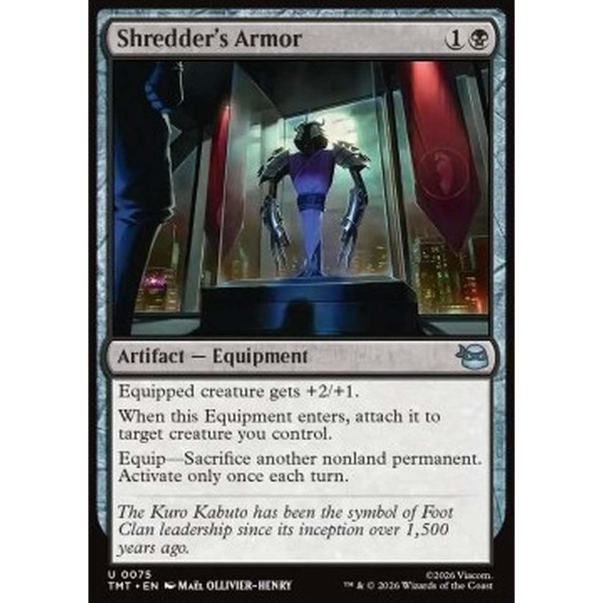 Shredder's Armor - Shredder's Armor - [TMT][NM]