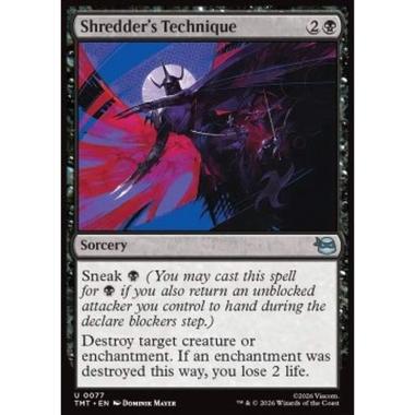 Shredder's Technique - Shredder's Technique - [TMT][NM]