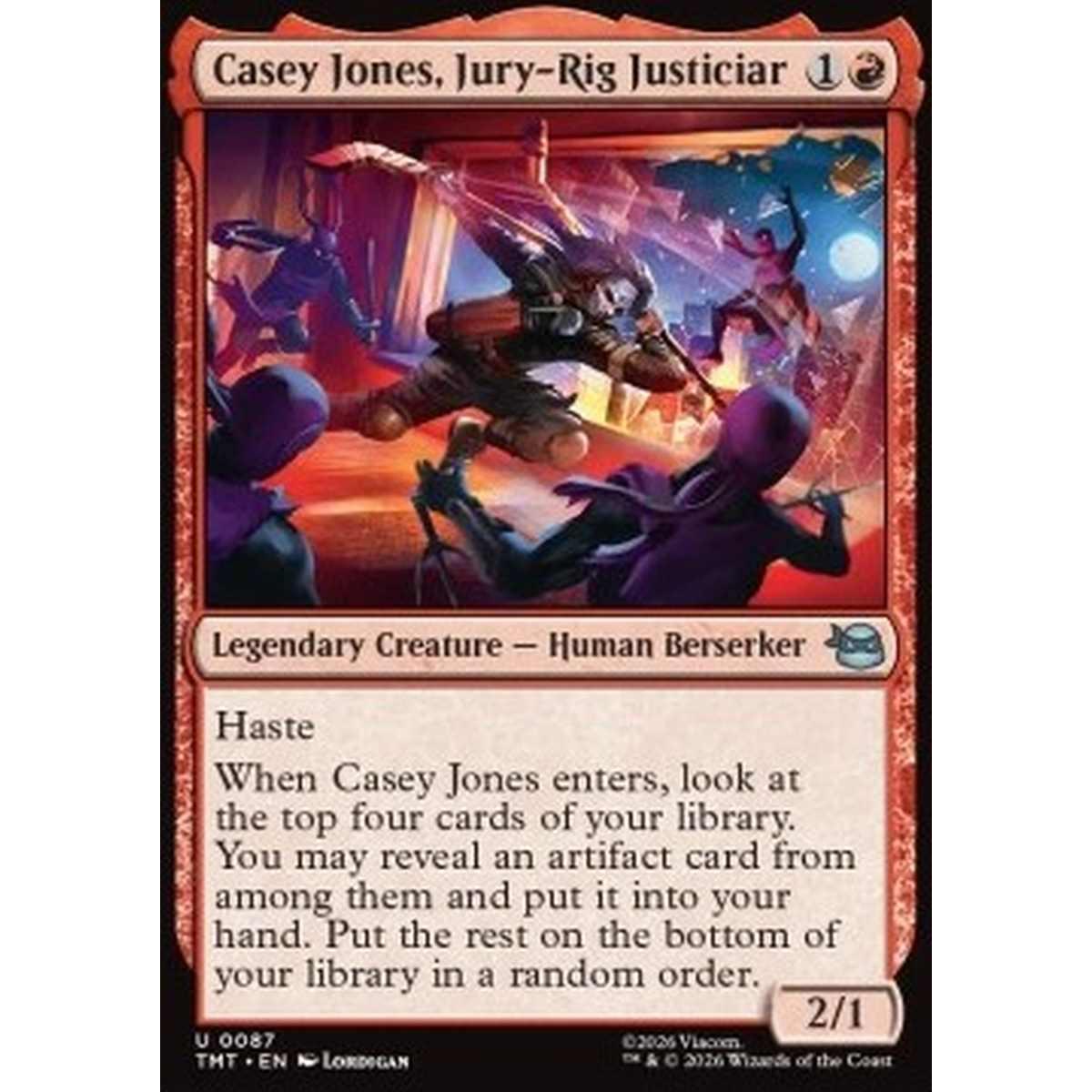Casey Jones, Jury-Rig Justiciar - Casey Jones, Jury-Rig Justiciar - [TMT][NM]