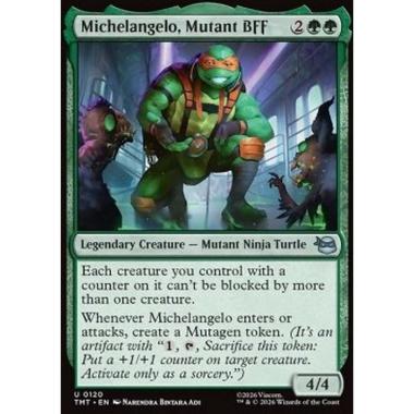 Michelangelo, Mutant BFF - Michelangelo, Mutant BFF - [TMT][NM]