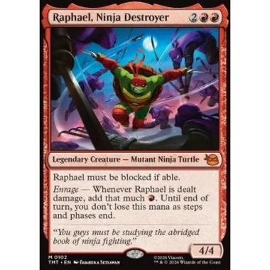 Raphael, Ninja Destroyer - Raphael, Ninja Destroyer - [TMT][NM]
