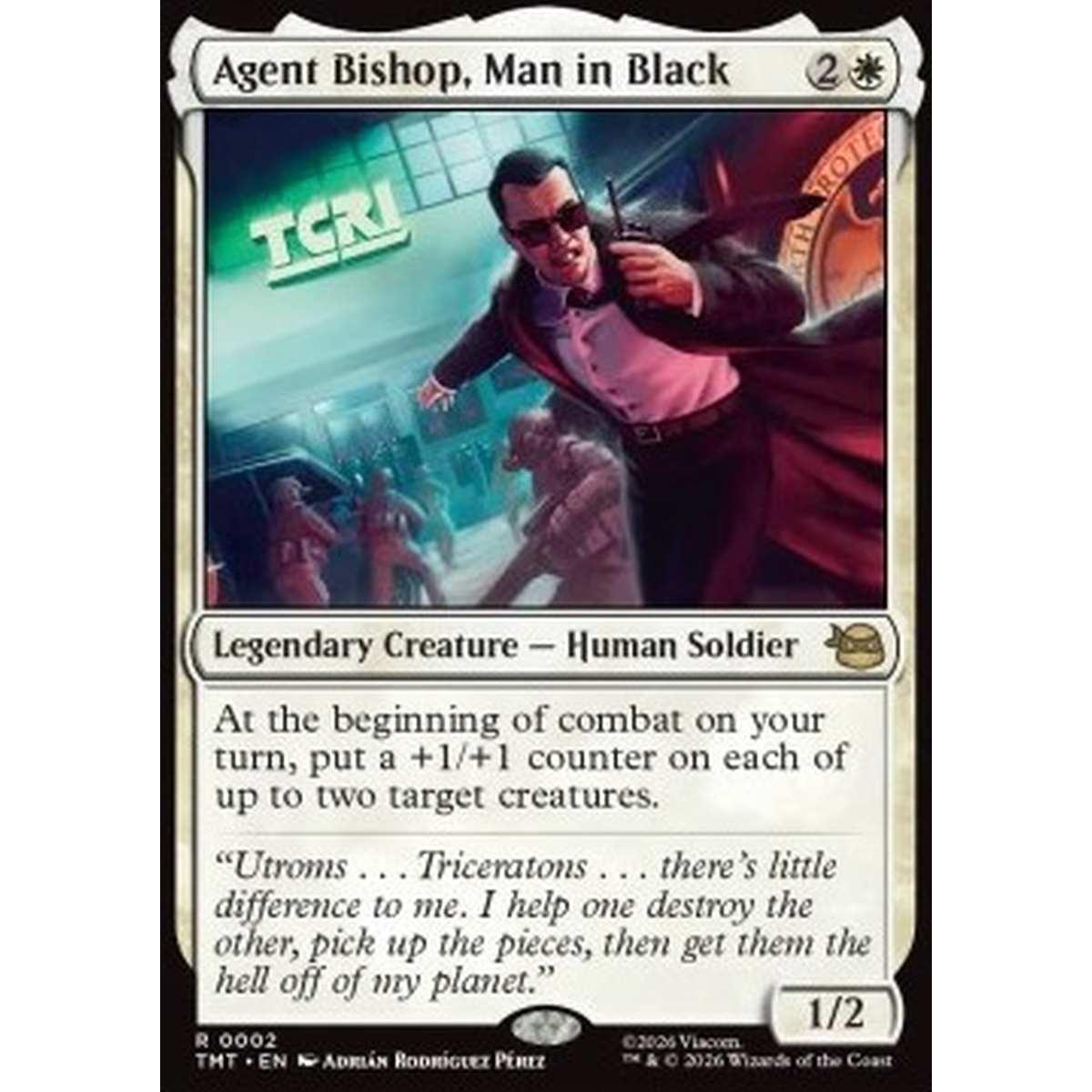 Agent Bishop, Man in Black - Agent Bishop, Man in Black - [TMT][NM]