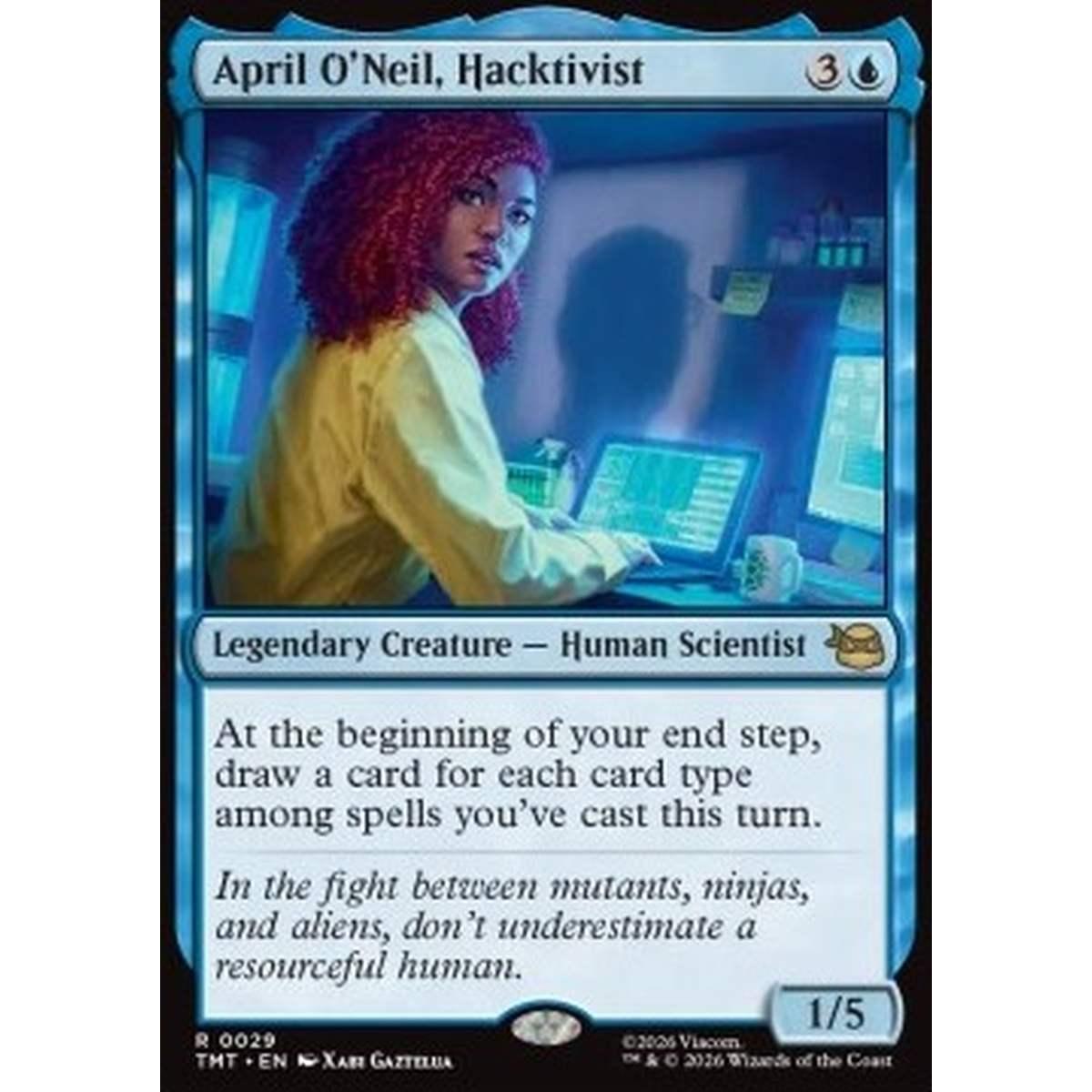 April O'Neil, Hacktivist - April O'Neil, Hacktivist - [TMT][NM]
