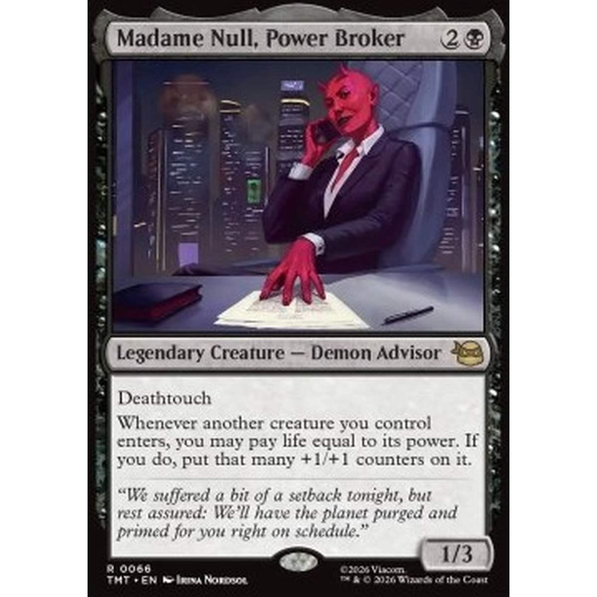 Madame Null, Power Broker - Madame Null, Power Broker - [TMT][NM]