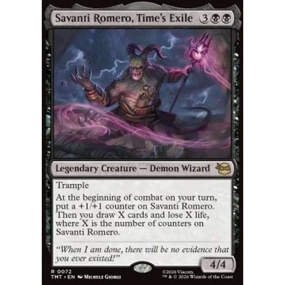 Savanti Romero, Time's Exile - Savanti Romero, Time's Exile - [TMT][NM]