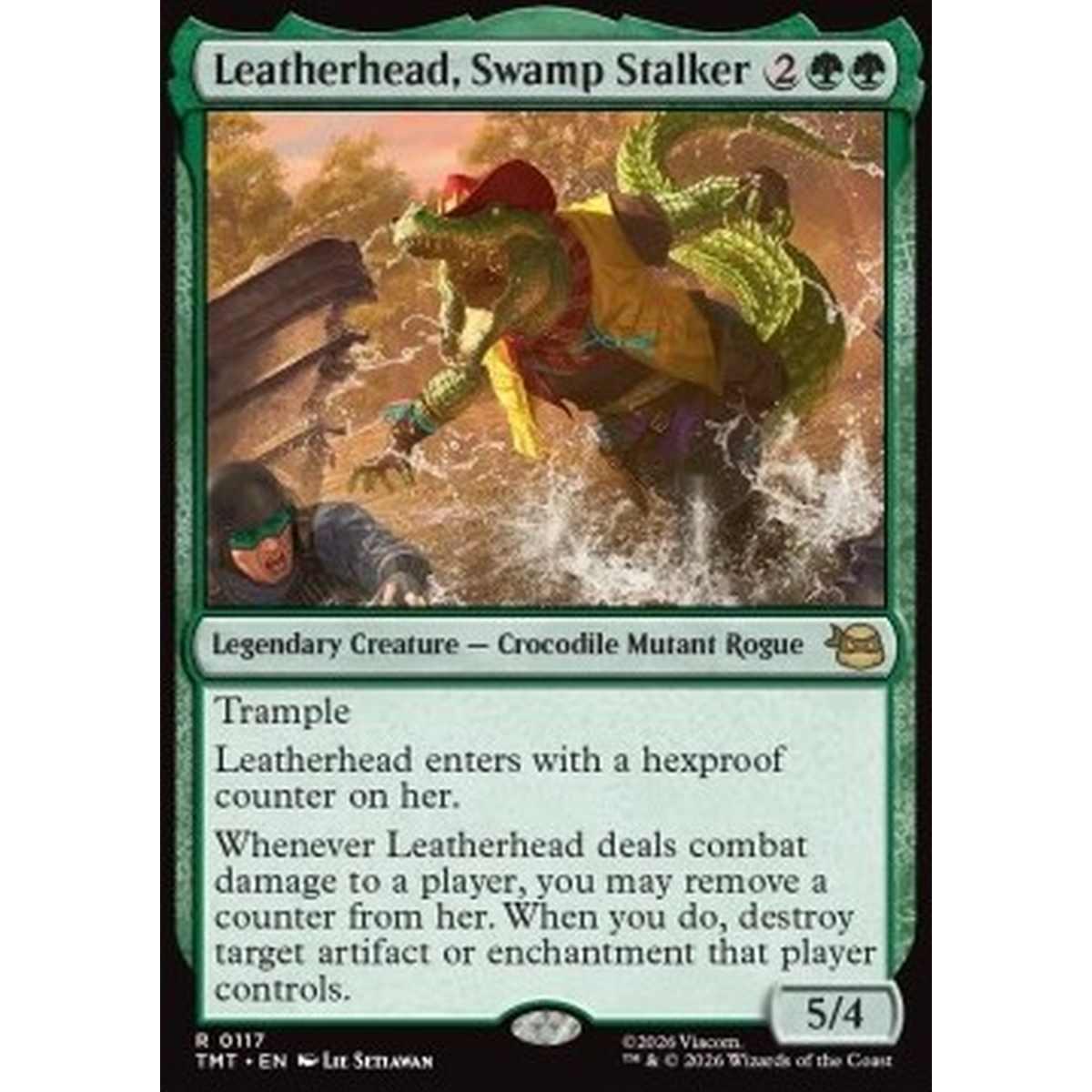 Leatherhead, Swamp Stalker - Leatherhead, Swamp Stalker - [TMT][NM]