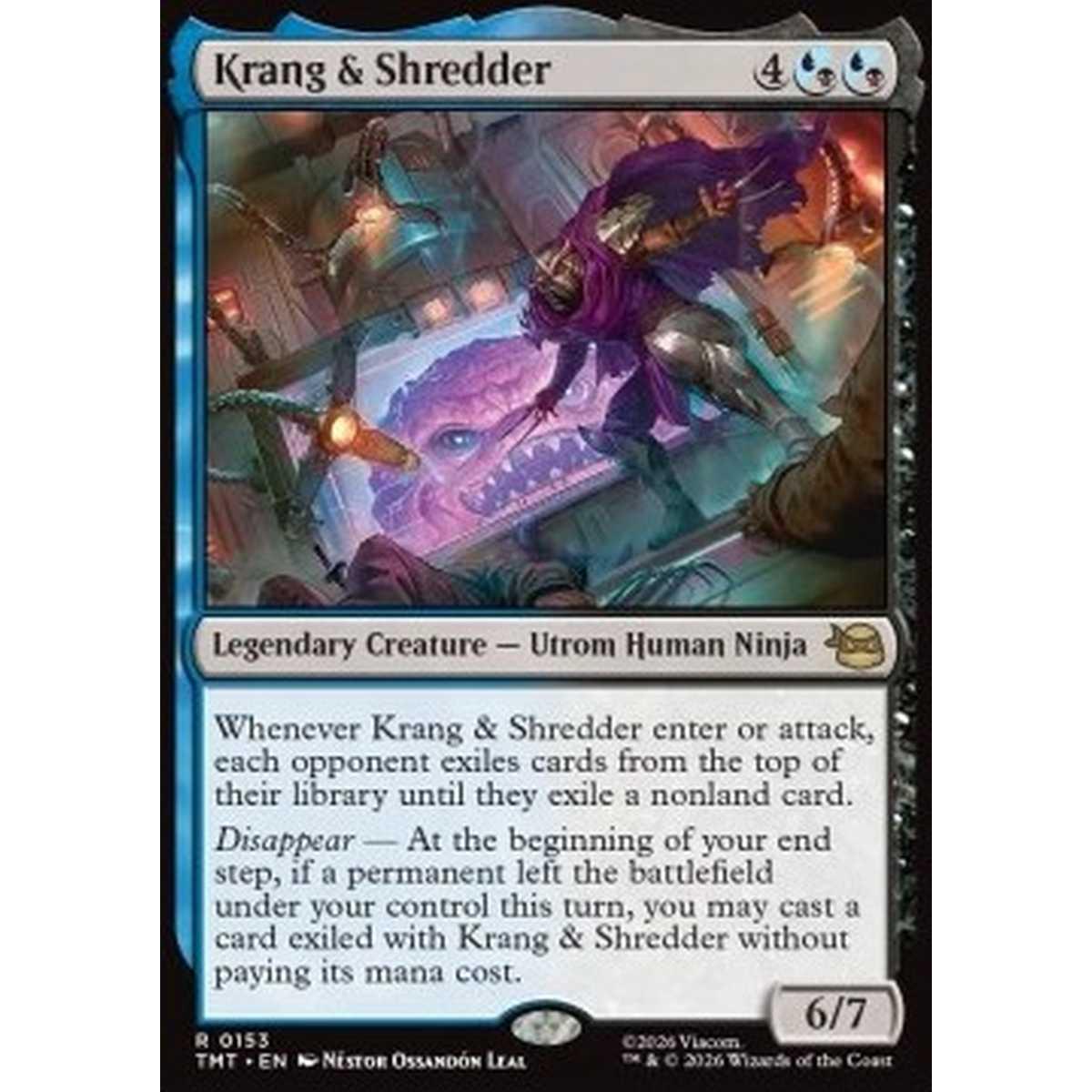 Krang & Shredder - Krang & Shredder - [TMT][NM]