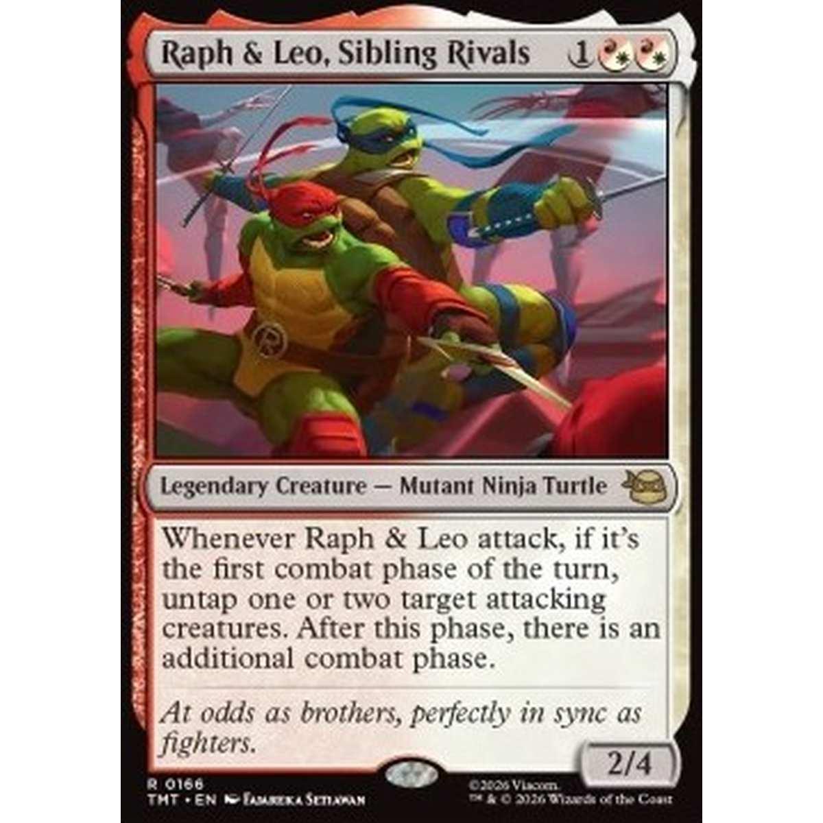 Raph & Leo, Sibling Rivals - Raph & Leo, Sibling Rivals - [TMT][NM]