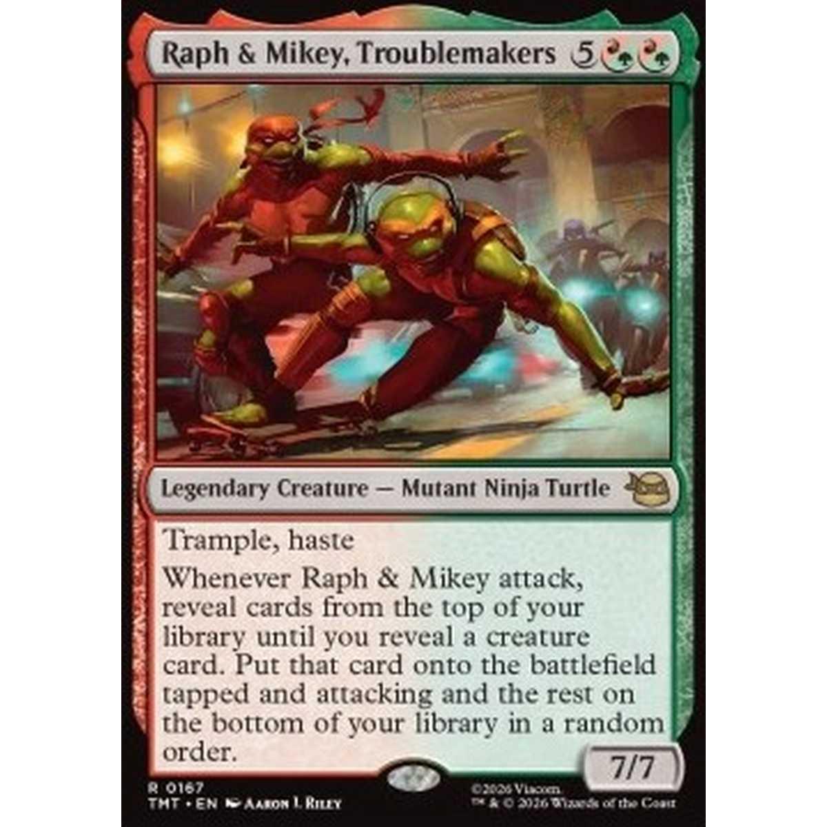 Raph & Mikey, Troublemakers - Raph & Mikey, Troublemakers - [TMT][NM]