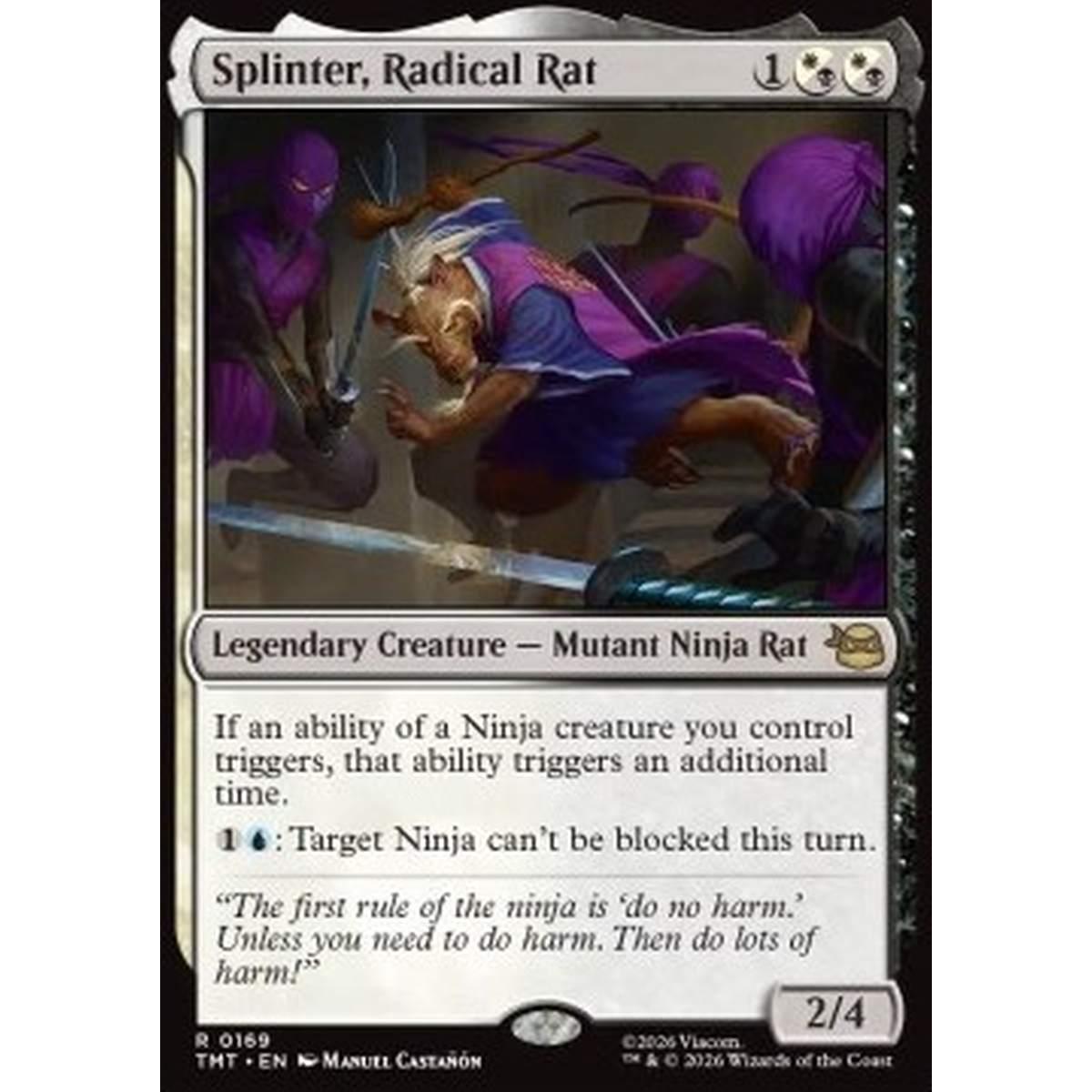Splinter, Radical Rat - Splinter, Radical Rat - [TMT][NM]