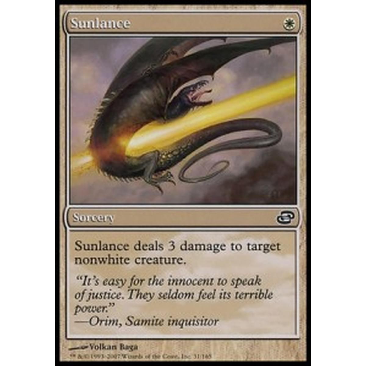 Sunlance - Lancia Solare - [PLC][EX]