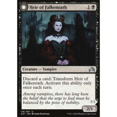 Heir of Falkenrath / Heir to the Night - Heir of Falkenrath / Heir to the Night - [SOI][EX]