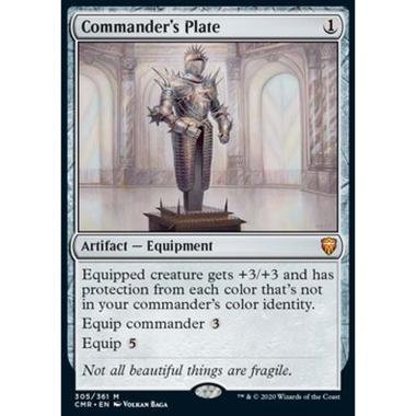 Commander's Plate - Commander's Plate - [CMR][NM] [Foil]
