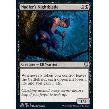 Nadier's Nightblade - Nadier's Nightblade - [CMR][NM]
