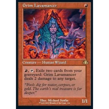 Grim Lavamancer (V.1) - Grim Lavamancer (V.1) - [XDMR][EX]
