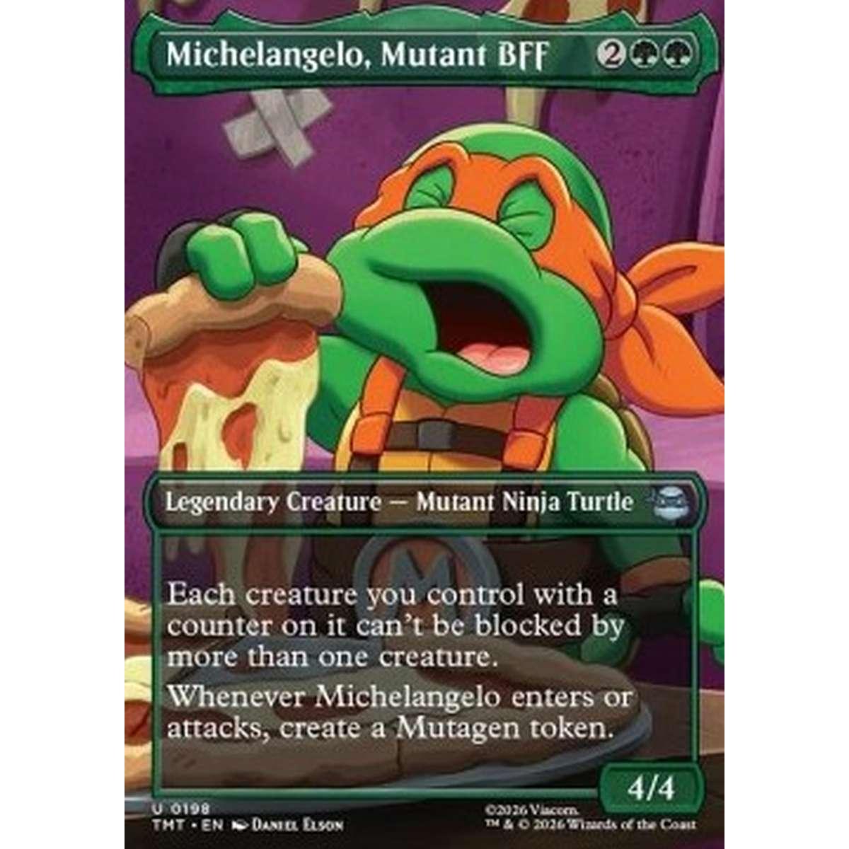 Michelangelo, Mutant BFF - Michelangelo, Mutant BFF - [XTMT][NM]