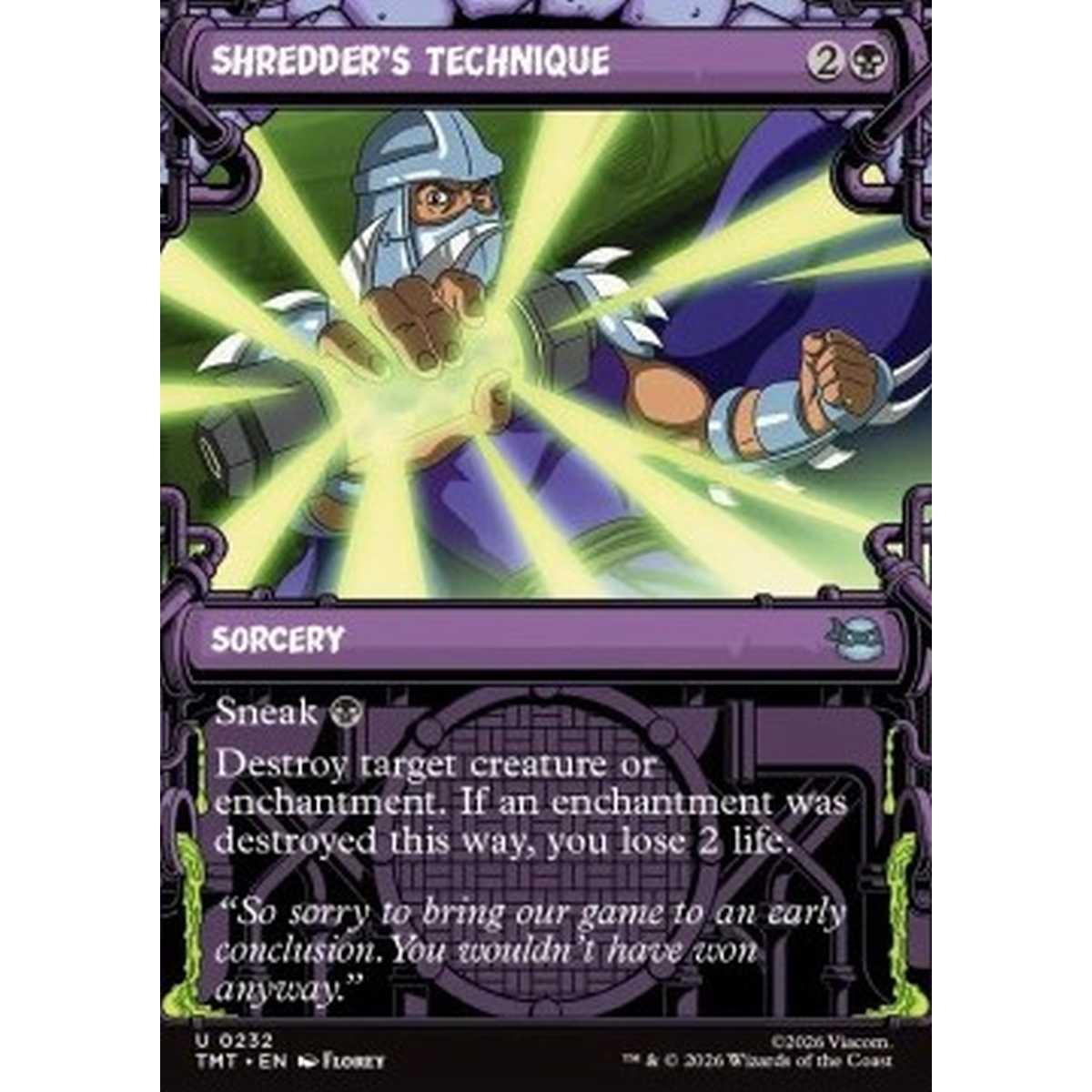 Shredder's Technique - Shredder's Technique - [XTMT][NM]