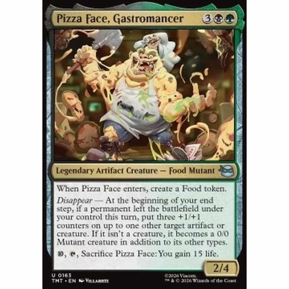 Pizza Face, Gastromancer - Pizza Face, Gastromancer - [TMT][NM] [Foil]