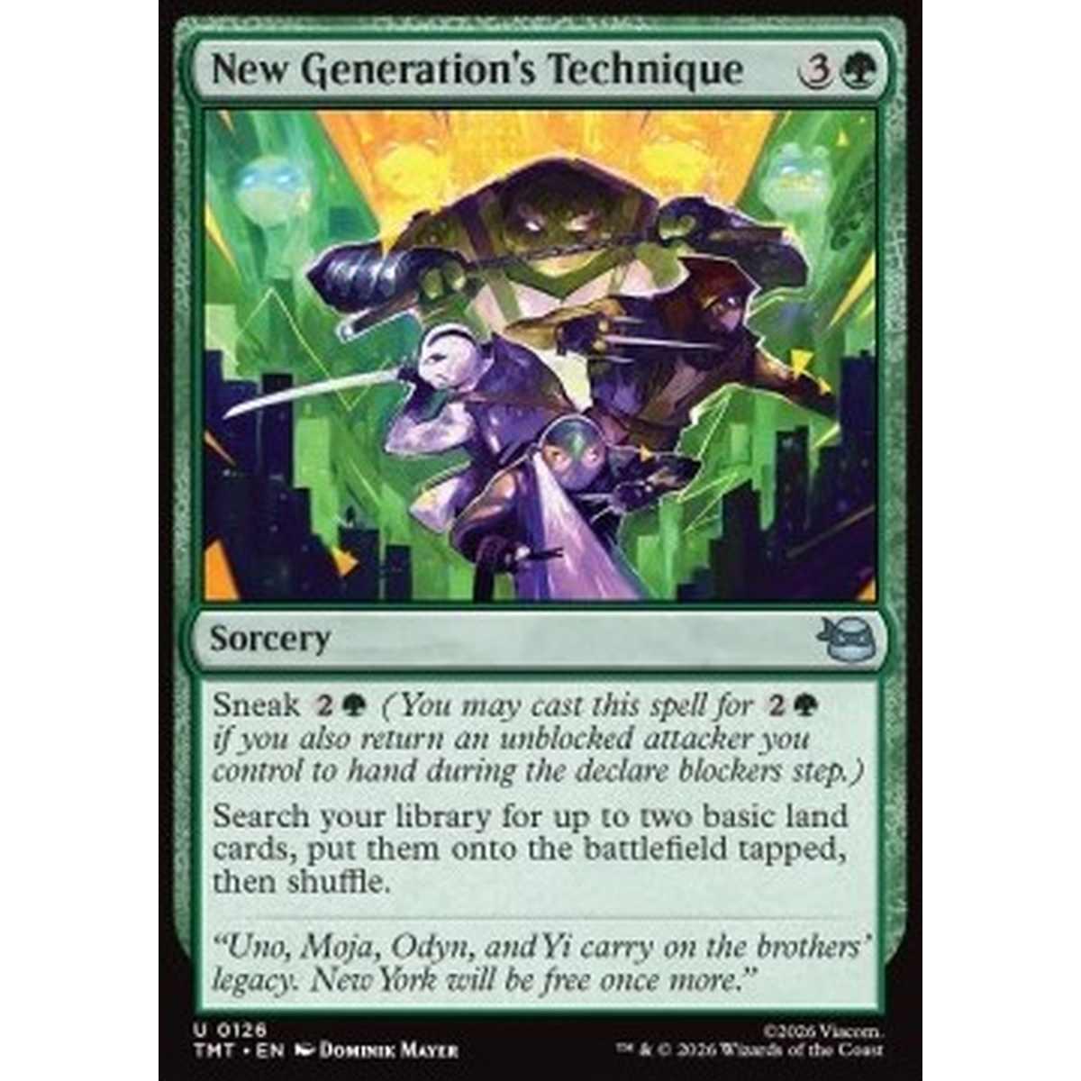 New Generation's Technique - New Generation's Technique - [TMT][NM] [Foil]