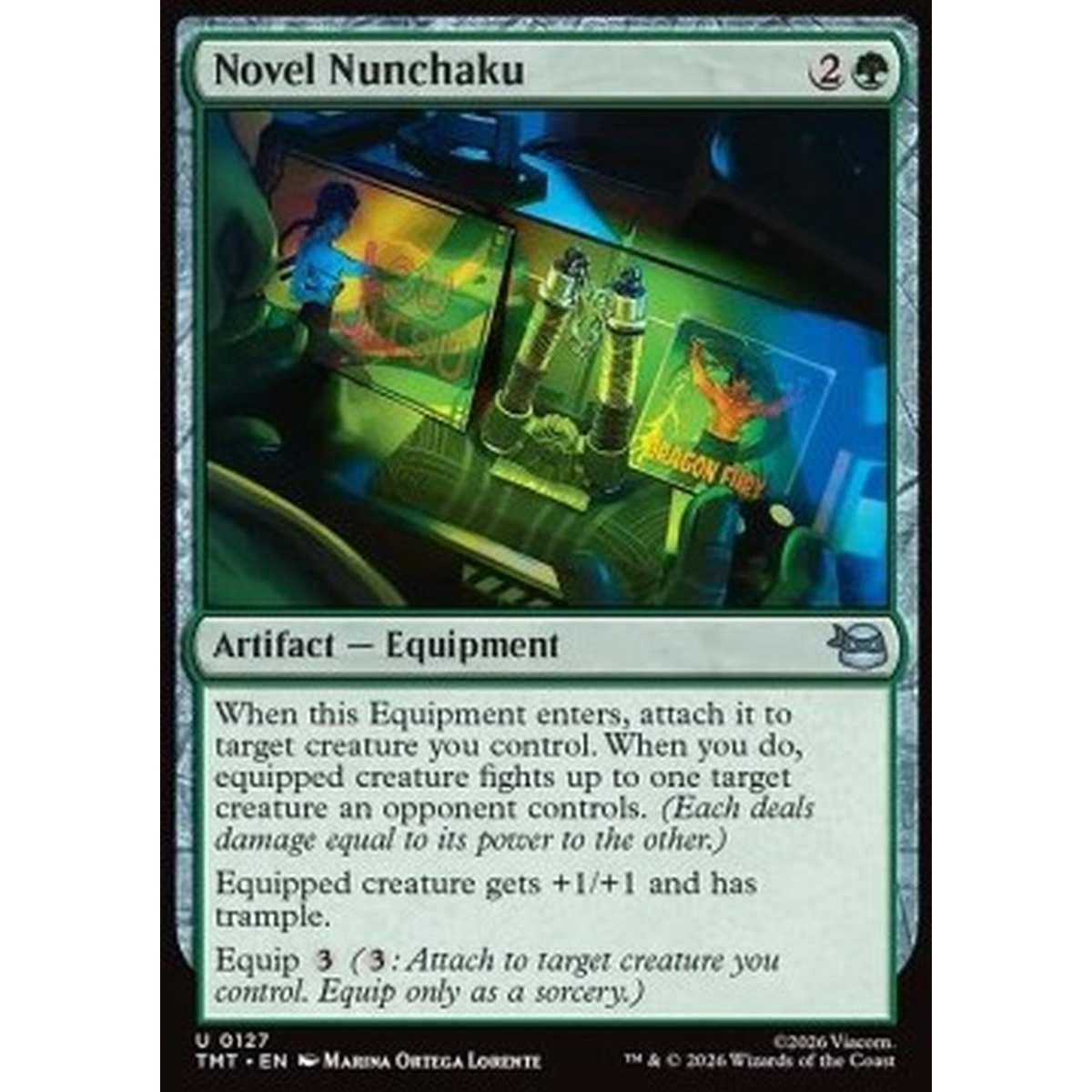 Novel Nunchaku - Novel Nunchaku - [TMT][NM] [Foil]