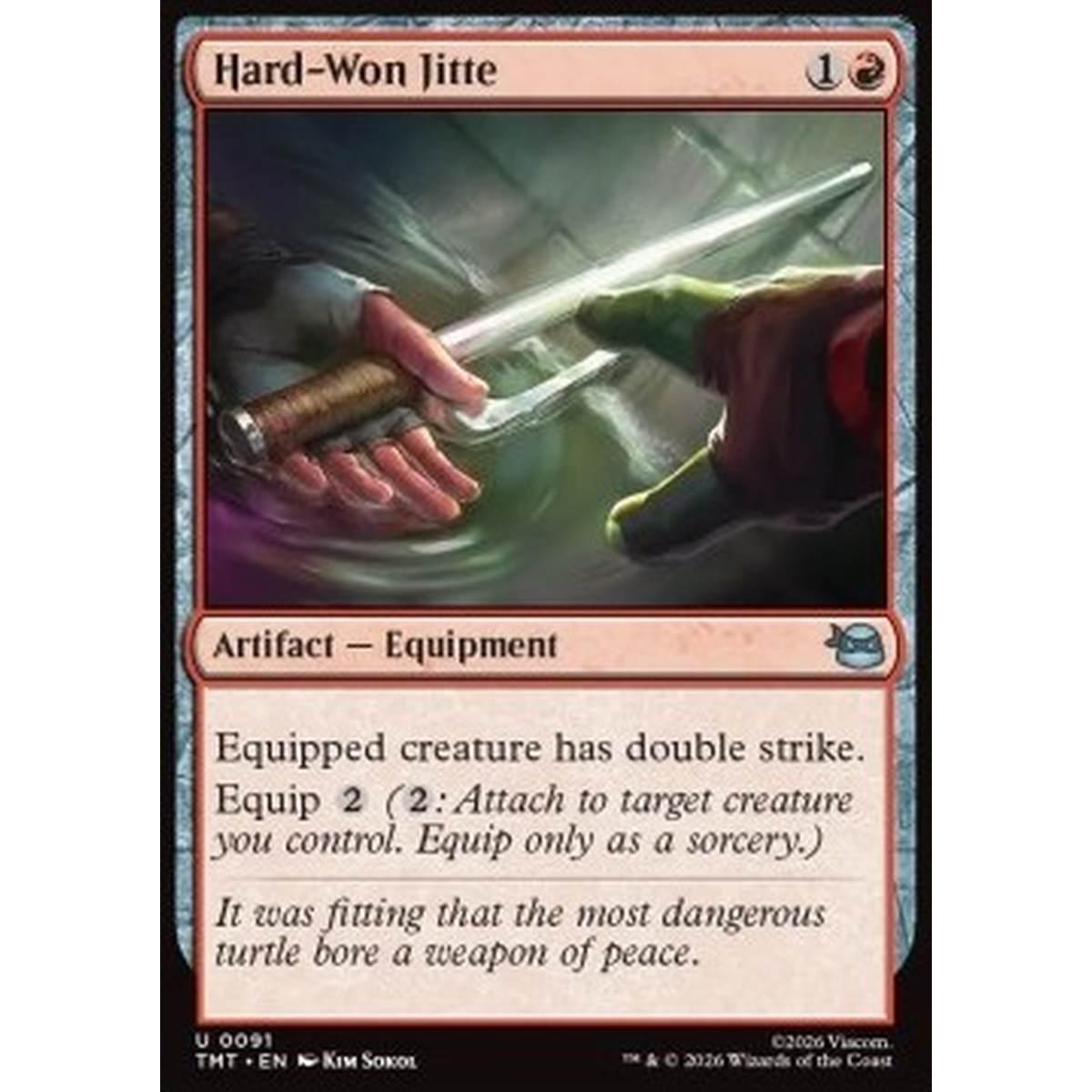 Hard-Won Jitte - Hard-Won Jitte - [TMT][NM] [Foil]
