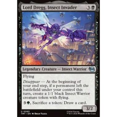 Lord Dregg, Insect Invader - Lord Dregg, Insect Invader - [TMT][NM] [Foil]