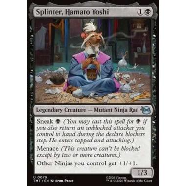Splinter, Hamato Yoshi - Splinter, Hamato Yoshi - [TMT][NM] [Foil]