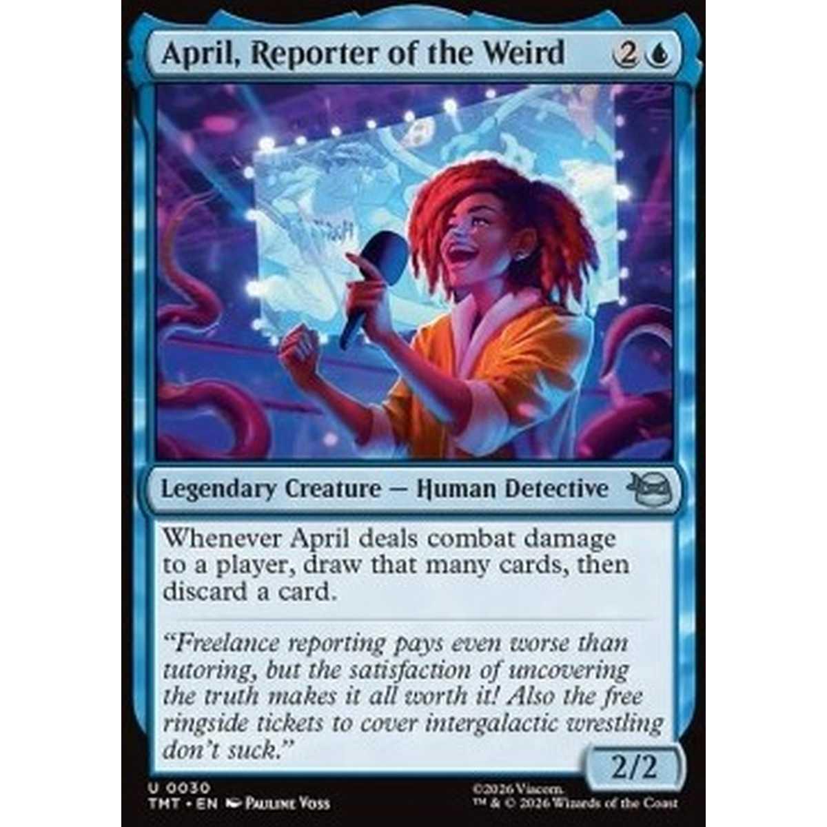 April, Reporter of the Weird - April, Reporter of the Weird - [TMT][NM] [Foil]
