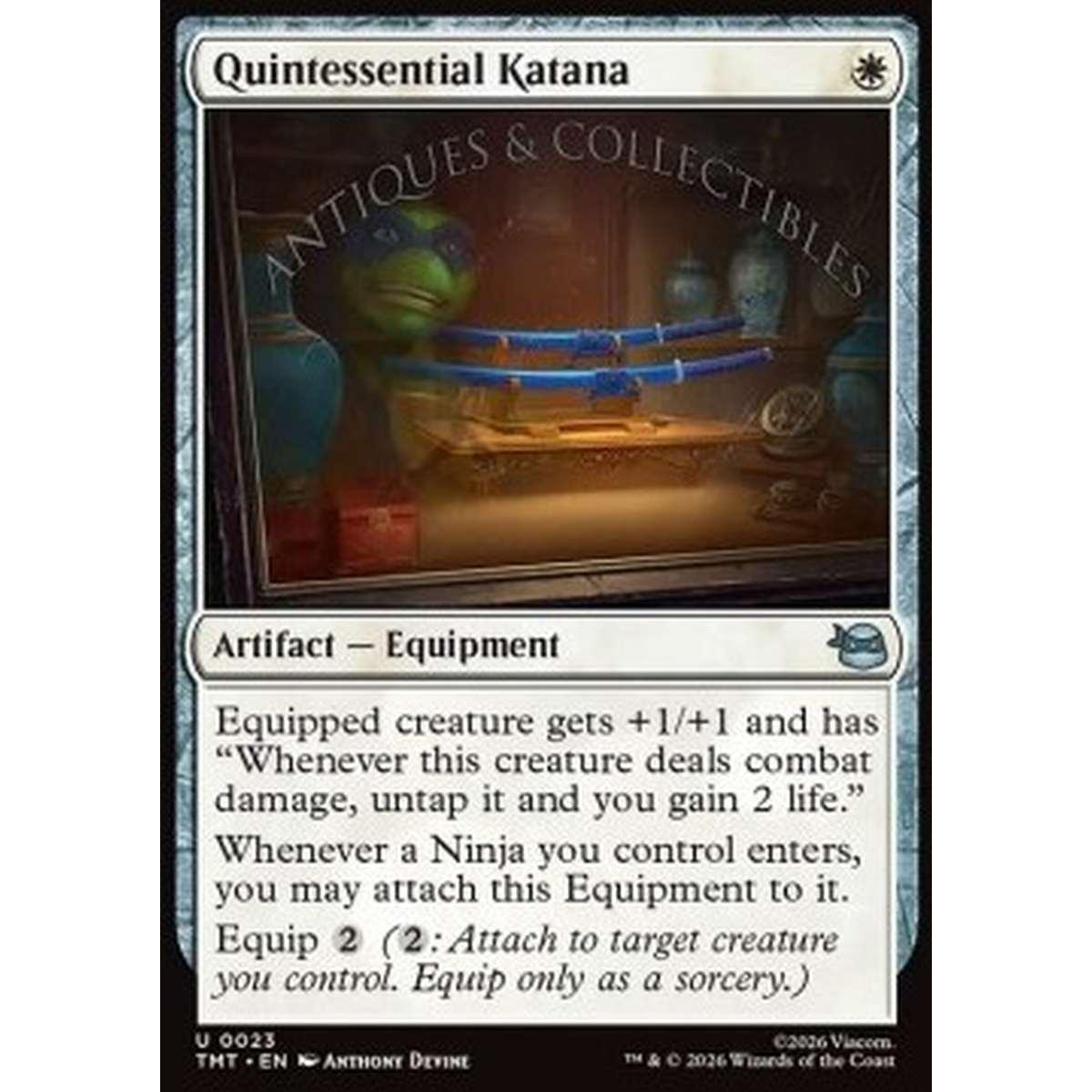 Quintessential Katana - Quintessential Katana - [TMT][NM] [Foil]