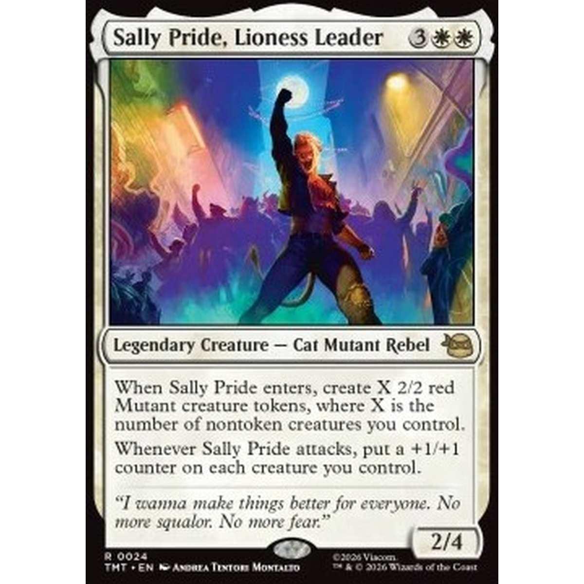Sally Pride, Lioness Leader - Sally Pride, Lioness Leader - [TMT][NM] [Foil]