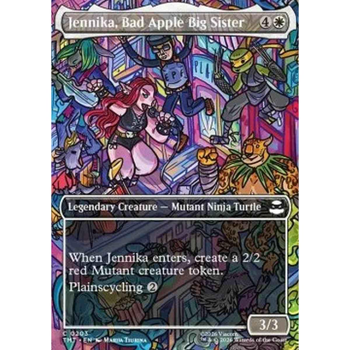 Jennika, Bad Apple Big Sister - Jennika, Bad Apple Big Sister - [XTMT][NM] [Foil]