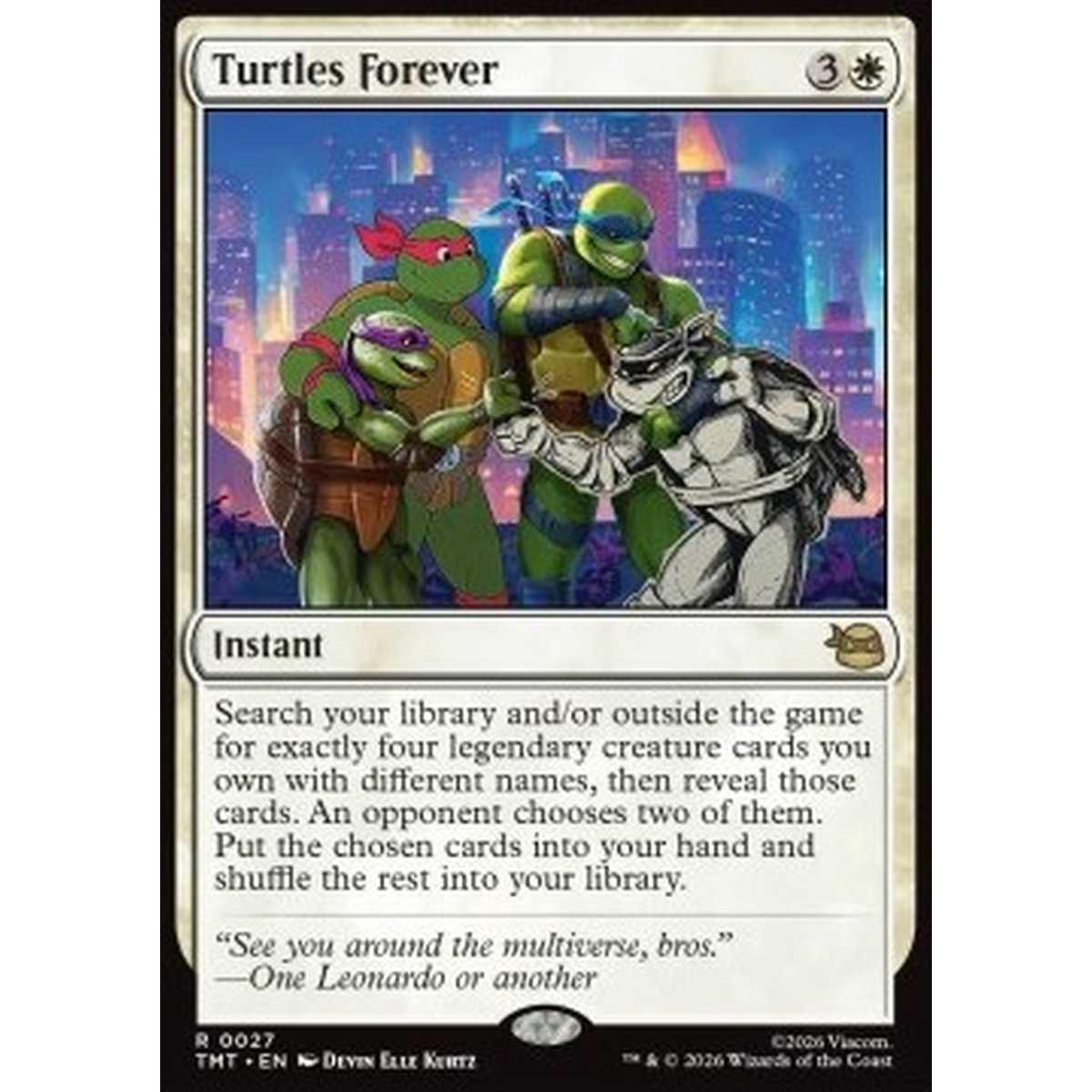 Turtles Forever - Turtles Forever - [TMT][NM] [Foil]