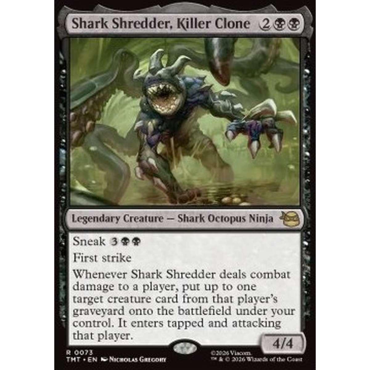 Shark Shredder, Killer Clone - Shark Shredder, Killer Clone - [TMT][NM] [Foil]