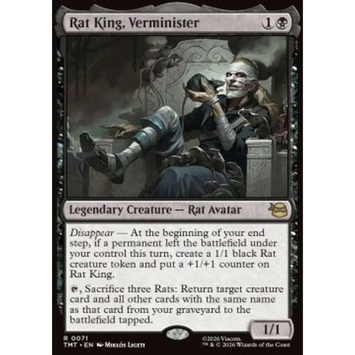 Rat King, Verminister - Rat King, Verminister - [TMT][NM] [Foil]