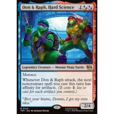 Don & Raph, Hard Science - Don & Raph, Hard Science - [TMT][NM] [Foil]