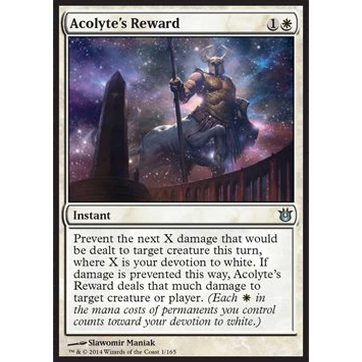 Acolyte's Reward - Ricompensa dell'Accolito - [BNG] [NM]