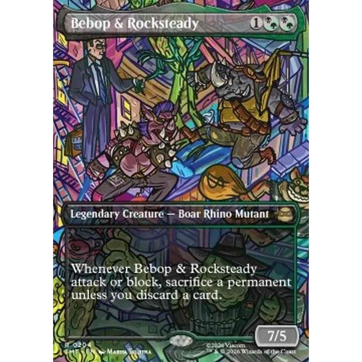 Bebop & Rocksteady (V.1) - Bebop & Rocksteady (V.1) - [XTMT][NM]
