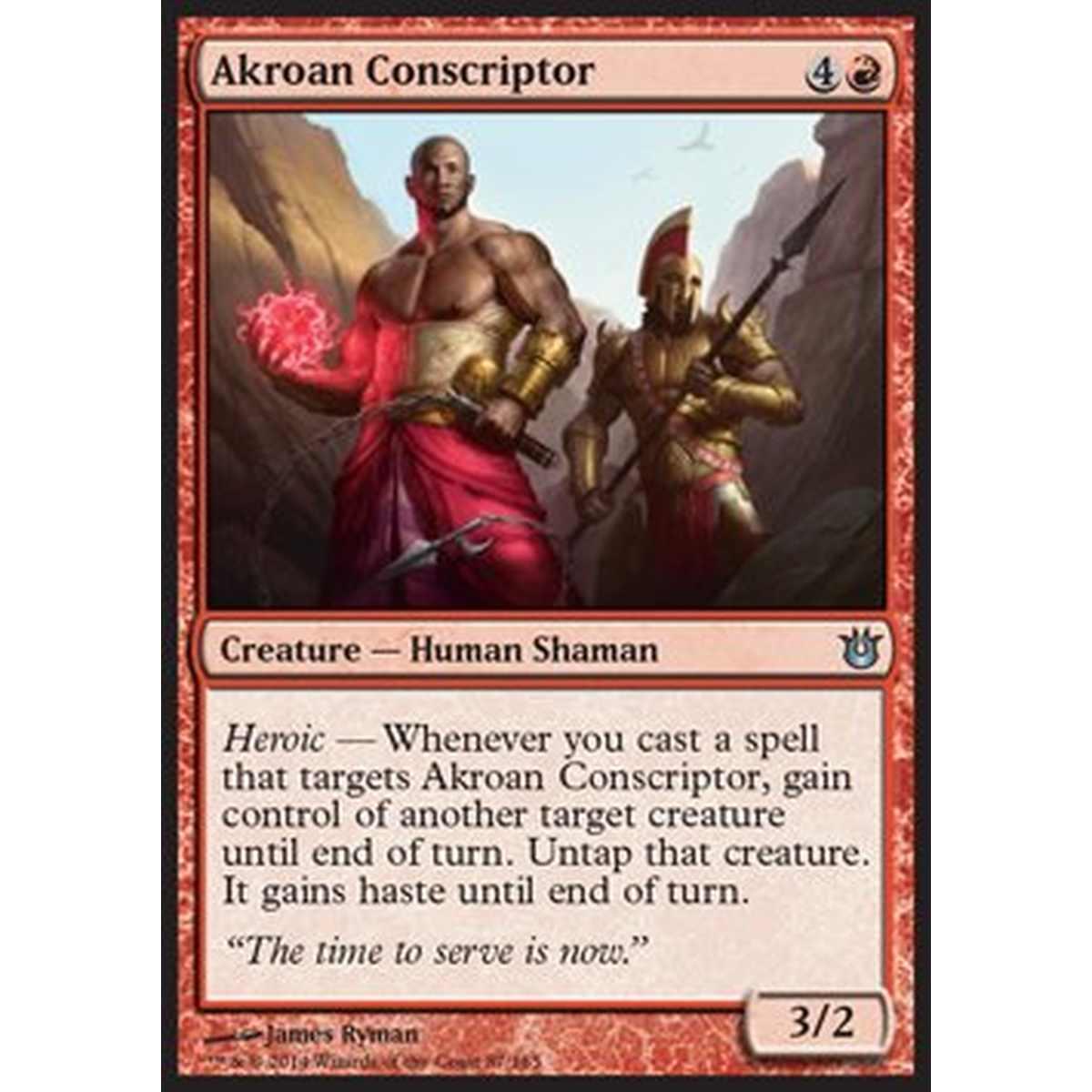 Akroan Conscriptor - Arruolatore di Akros - [BNG] [NM]