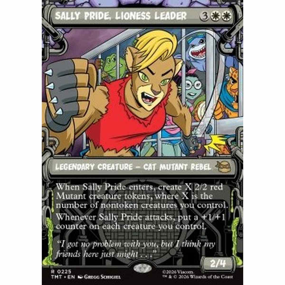 Sally Pride, Lioness Leader - Sally Pride, Lioness Leader - [XTMT][NM] [Foil]