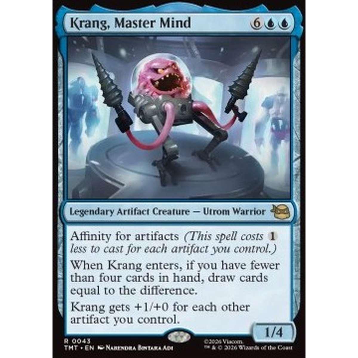 Krang, Master Mind - Krang, Master Mind - [TMT][NM] [Foil]